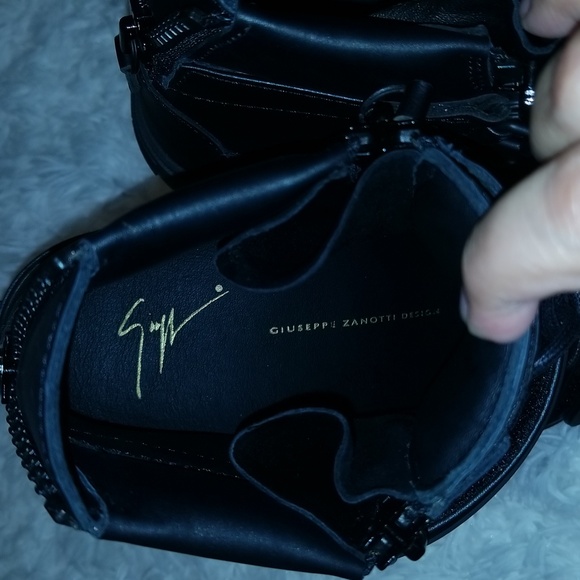 NWOT Giuseppe Zanotti Homme Men's HiTop Fashion Sneakers Shoes - Picture 10 of 10